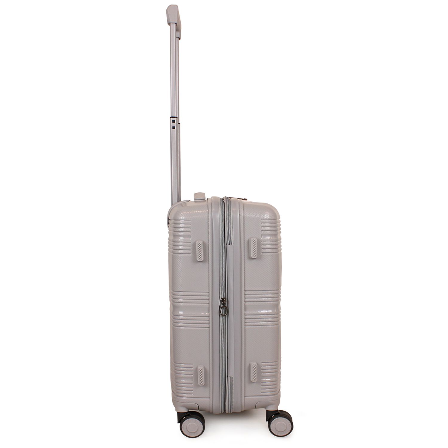 Pack Maleta Cabina Con Usb Chic Gris 10k + Estuche Spark Silver image number 4.0