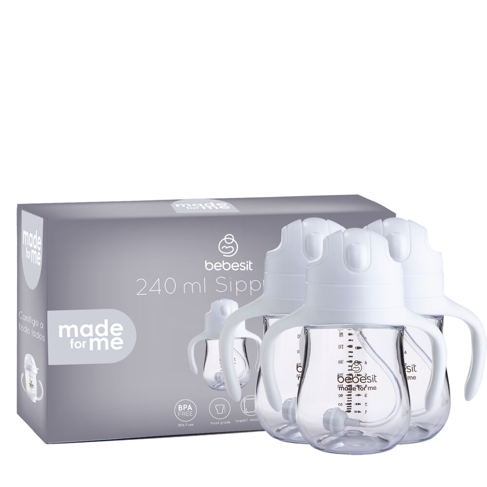 Vaso De Entrenamiento Pack X 3 240ml Antiderrame 6m+ image number 1.0