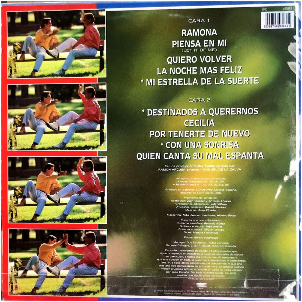 Duo Dinamico - Tal Cual | Vinilo Usado image number 1.0