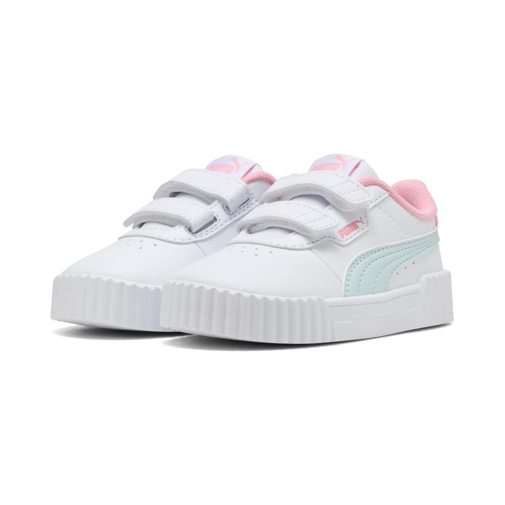 Zapatilla Urbana Mujer Puma Carina 3.0 V Inf White-sea Glass image number 0.0