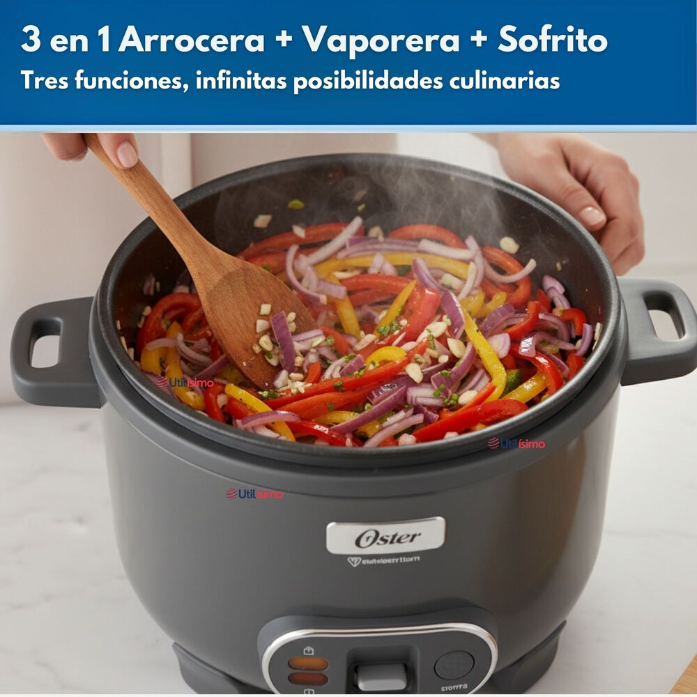 Oster Arrocera 3en1,recubrimiento Antiadherente 1,8 L Oster Diamondforcen,ckstrc10dfske Version 2026 image number 5.0