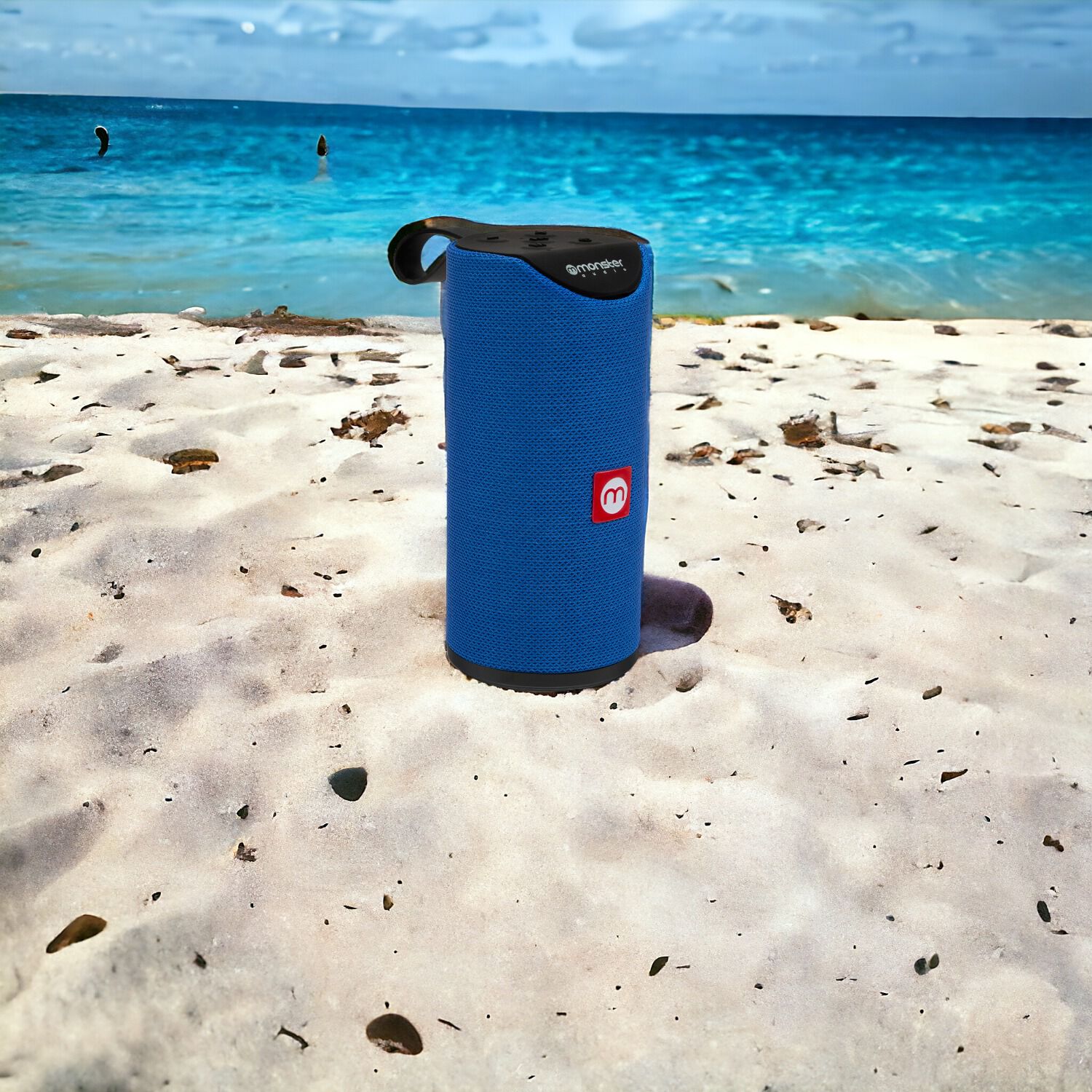 Parlante Port&aacute;til Bluetooth Waterproof Monster P450 Azul image number 1.0