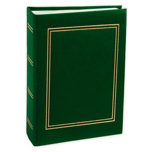 Album Clasico Liso Verde Para Ensobrar 13x18 Cm / 200f Vgo