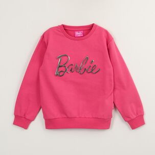 Polerón Cerrado Niña Heat Emboss Barbie