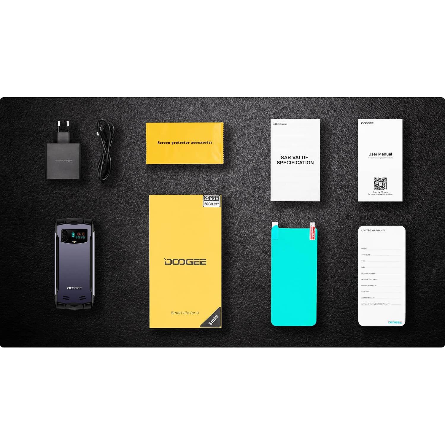Celular Rugged Doogee Smini Resistente A Golpes, Polvo, Humedad Y Agua / Graba Videos En 2k, Nfc, Pantalla Trasera, Peque&ntilde;o, Radio Fm image number 9.0