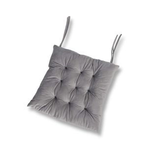 Coj&iacute;n Para Silla Gris Claro 40x40 Cm