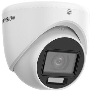 Cámara Domo Hikvision 2mp Smart Hybrid Light 2.8mm Ip67
