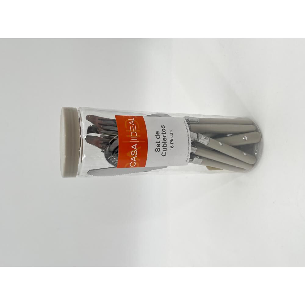 Cubiertos De Mesa Casaideal Grey 16p / 16 Piezas image number 0.0