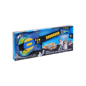 Guitarra Con Microfono Y Luces Happy Line