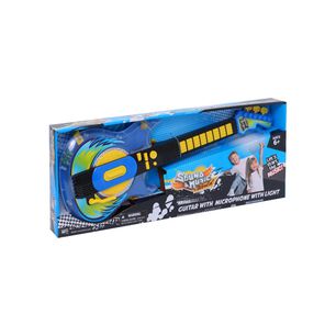 Guitarra Con Microfono Y Luces Happy Line