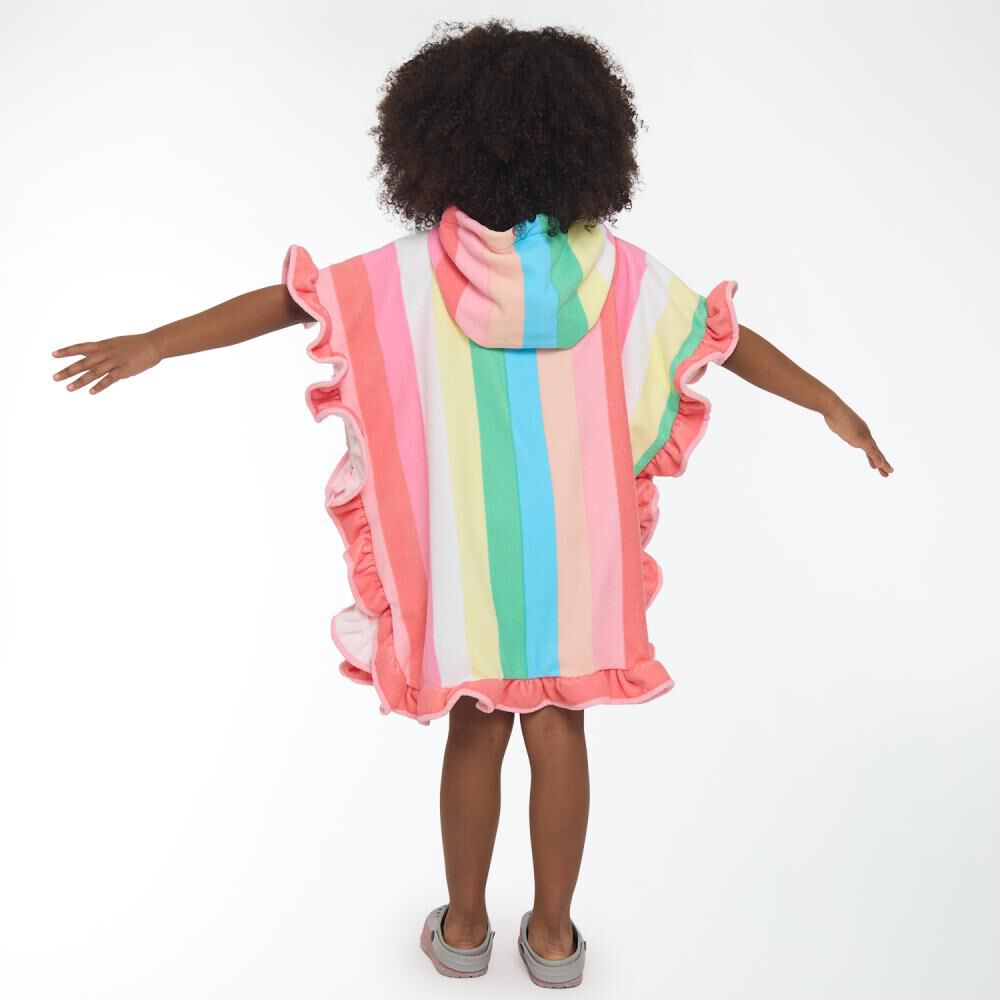 Toalla Playa Capucha Casaideal Kids Valentina / 60 X 120 Cm image number 3.0