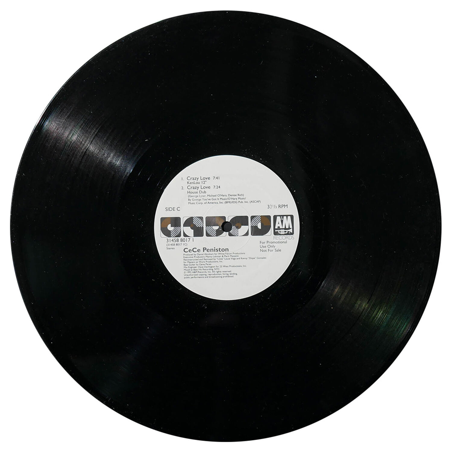 Cece Peniston - Crazy Love | 12" Maxi Single Usado image number 2.0