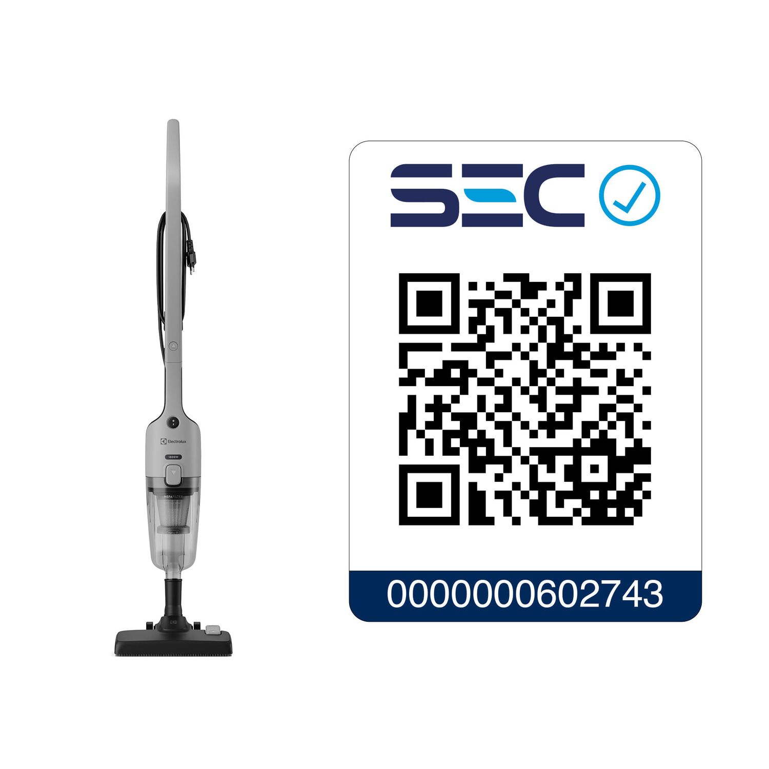 Aspiradora Vertical Con Cable Electrolux 1800w 2 En 1 Con Filtro Hepa Stk26 image number 19.0