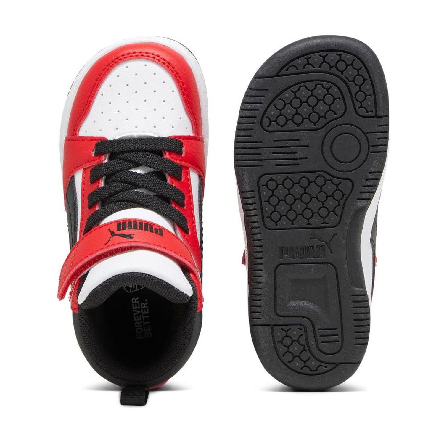 Zapatilla Urbana Unisex Puma Rebound Rojo image number 4.0