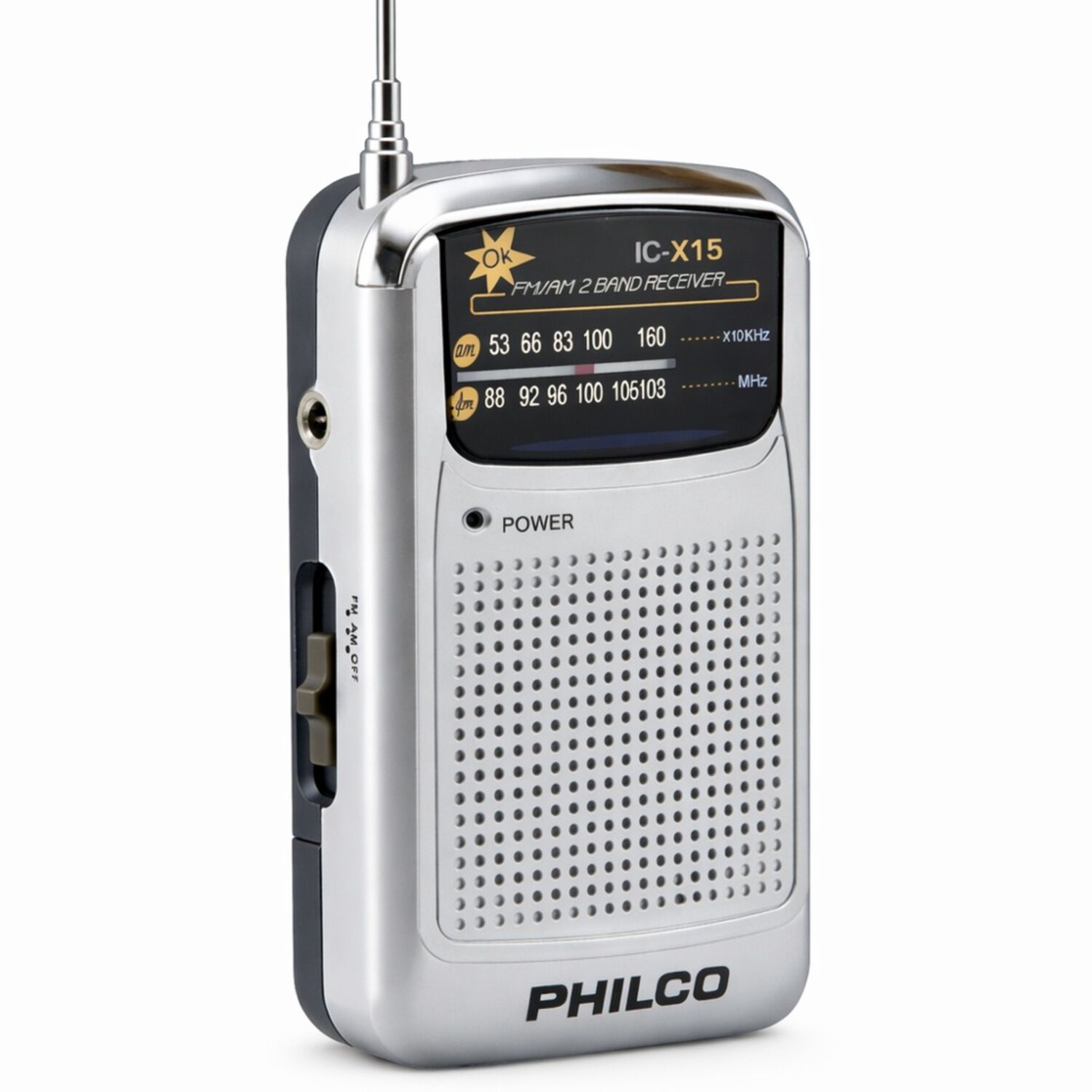 Radio Port&aacute;til Philco Ic-x15 Am/fm Con Antena Telesc&oacute;pica image number 0.0