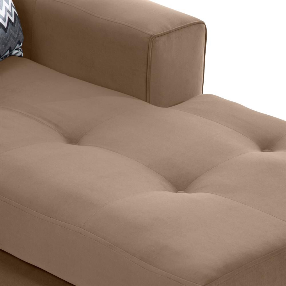 Sof&aacute; Seccional Derecho Living Factory Milan / 4 Cuerpos image number 9.0