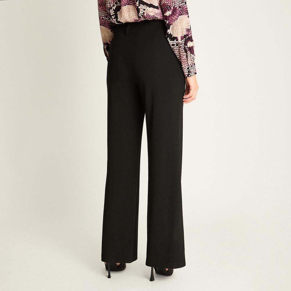 Pantalón Tiro Alto Palazzo Mujer Lorenzo Di Pontti image number 2.0