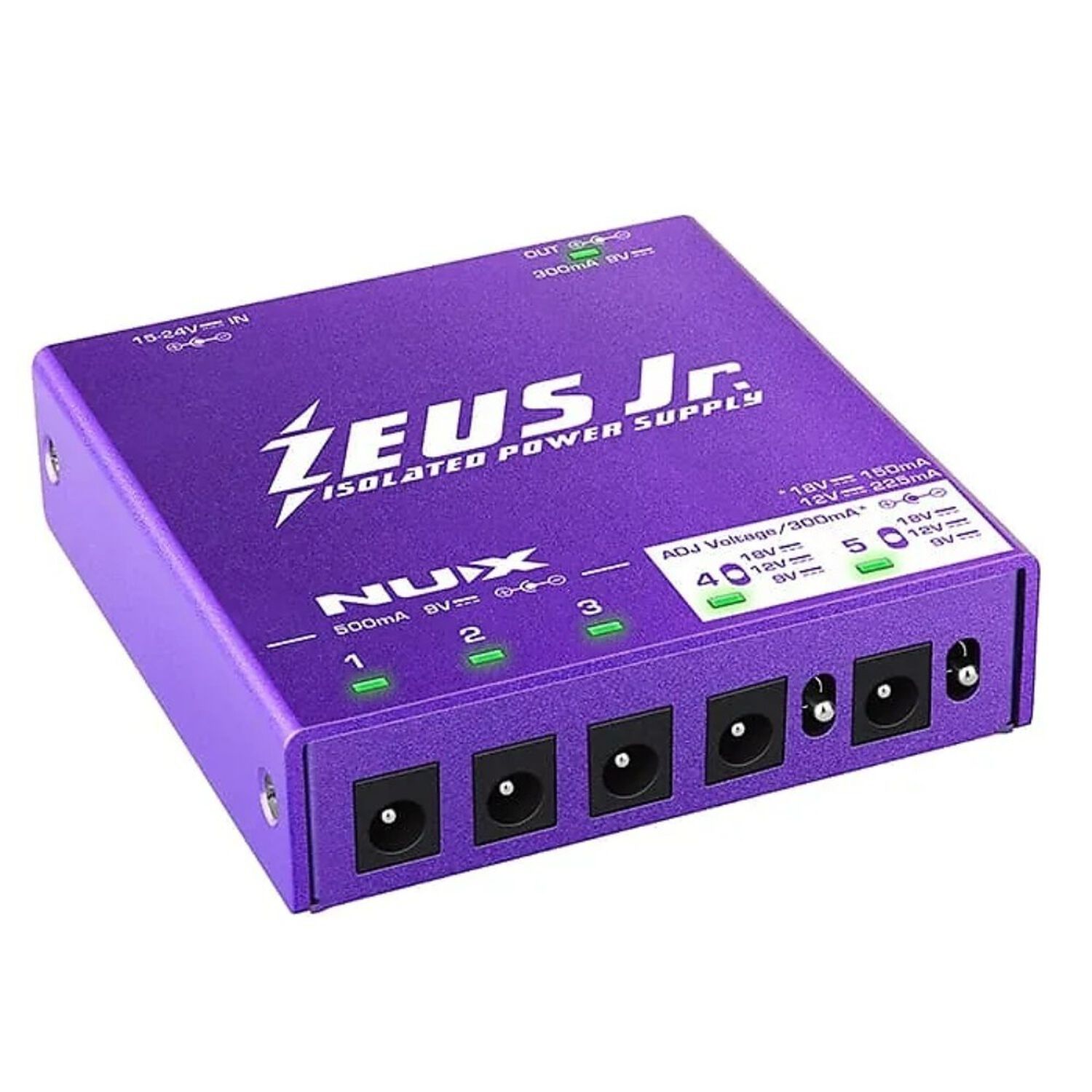 Fuente De Alimentaci&oacute;n Para Pedales Zeus Jr Nip-z6 Nux image number 2.0