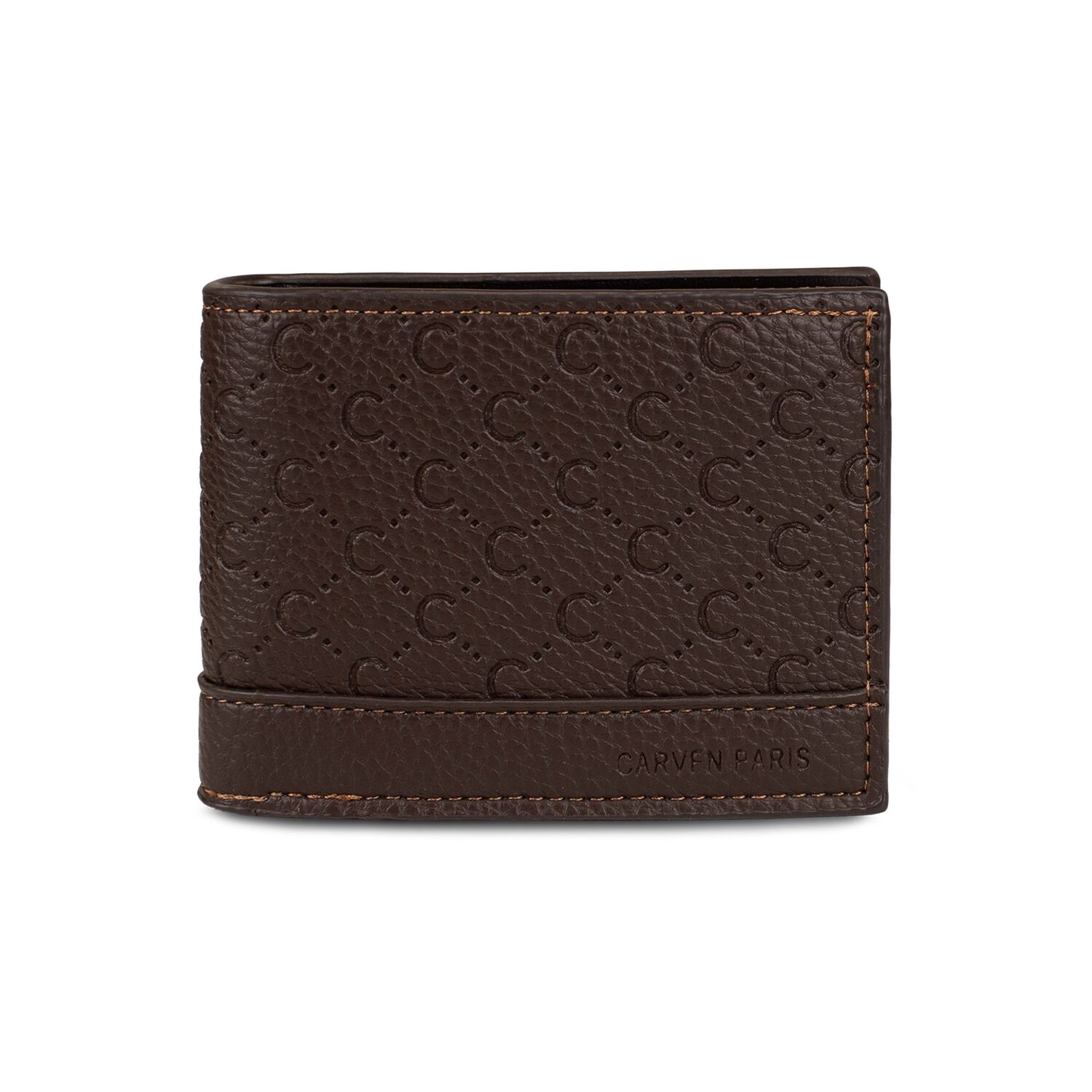 Billetera Hombre Lucca Caf&eacute; Oscuro Con Monedero Carven Paris image number 2.0