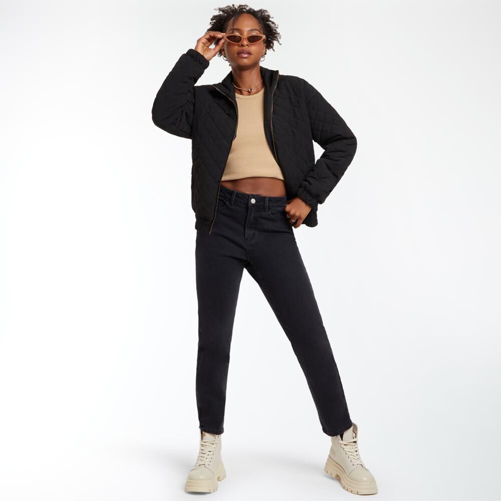 Jeans Basta Doblada Tiro Alto Skinny Mujer Rolly Go image number 1.0