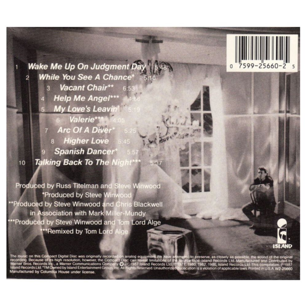 Steve Winwood - Chronicles | Cd Usado image number 1.0