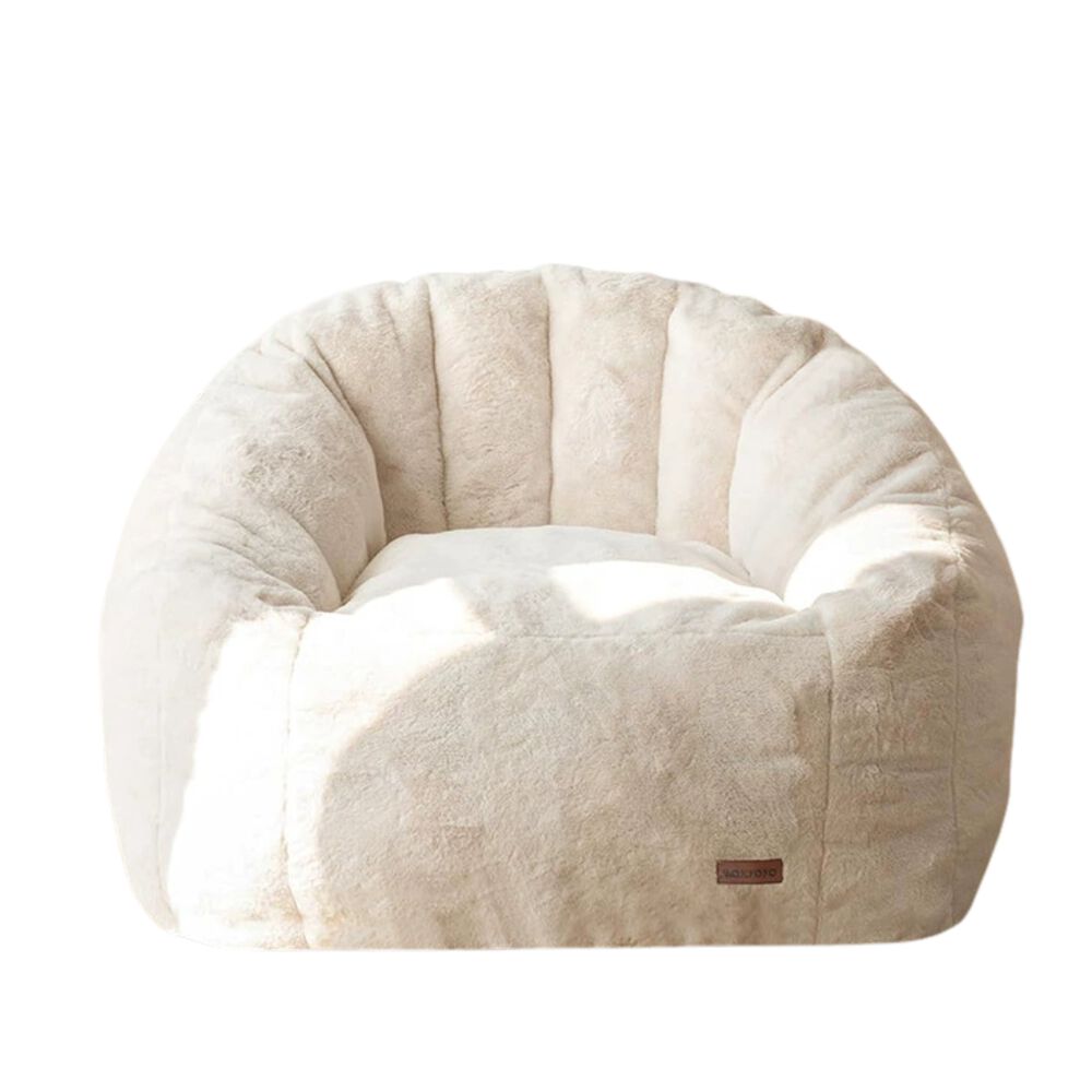 Sof&aacute; Puff 84x119cm Con Respaldo Espuma C&oacute;modo Acolchable image number 0.0