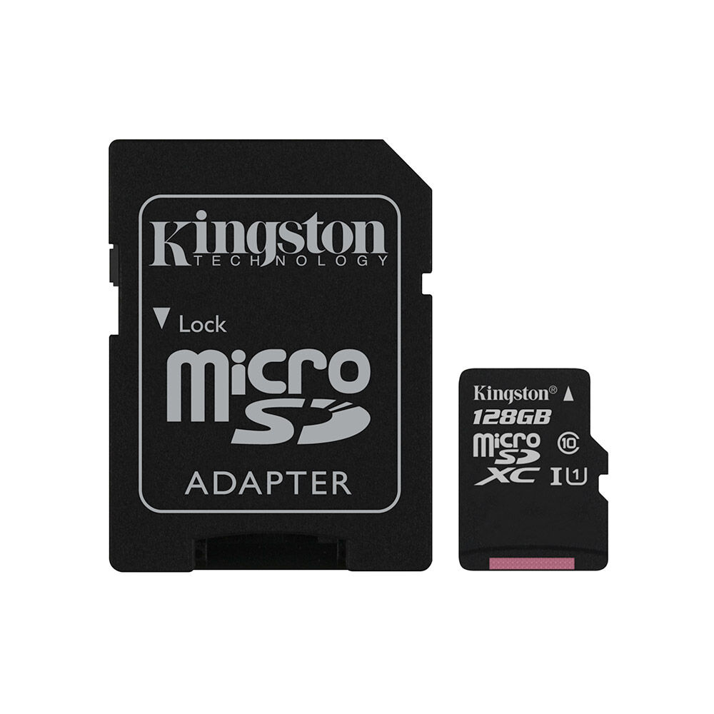 Tarjeta Micro Sd Kingston Canvas Select / 128 Gb / Class 10 image number 0.0