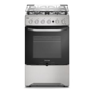 Cocina A Gas 4 Platos Fensa Experience F 2606 T Gris
