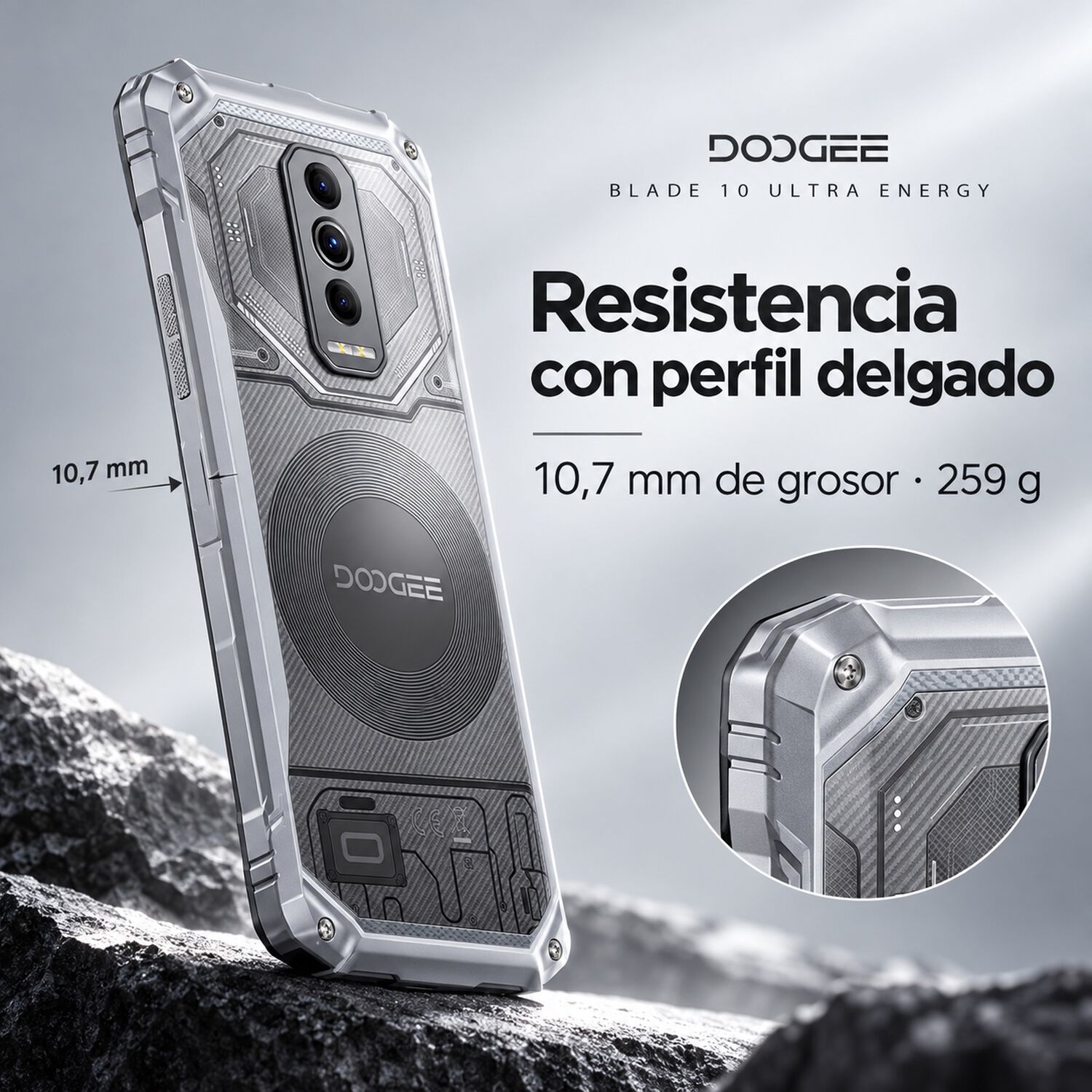 Doogee Blade 10 Ultra Energy 128gb 6gb Ram +30 Virtual Plata image number 2.0