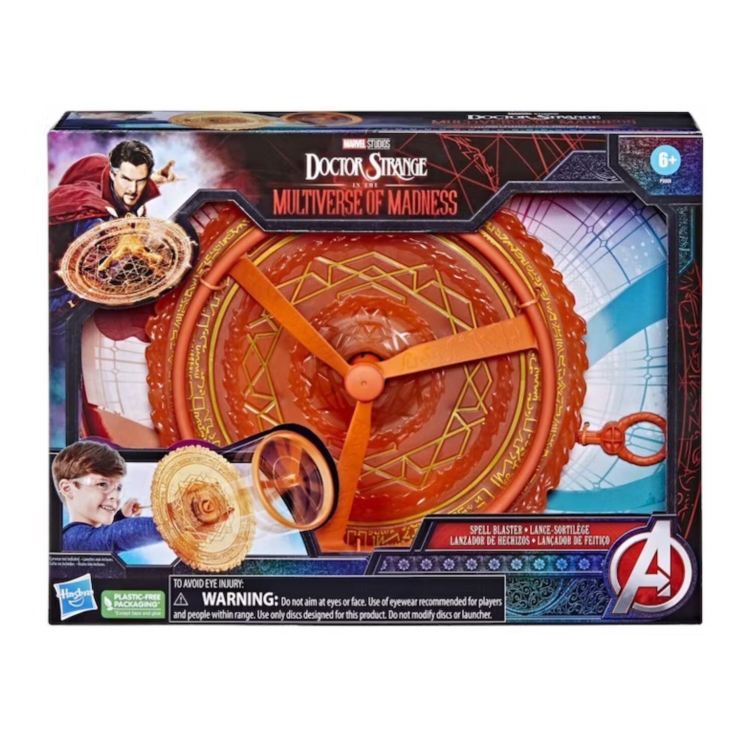 Juguete Lanzador De Hechizos Dr Strange 2 Spell Blaster image number 1.0