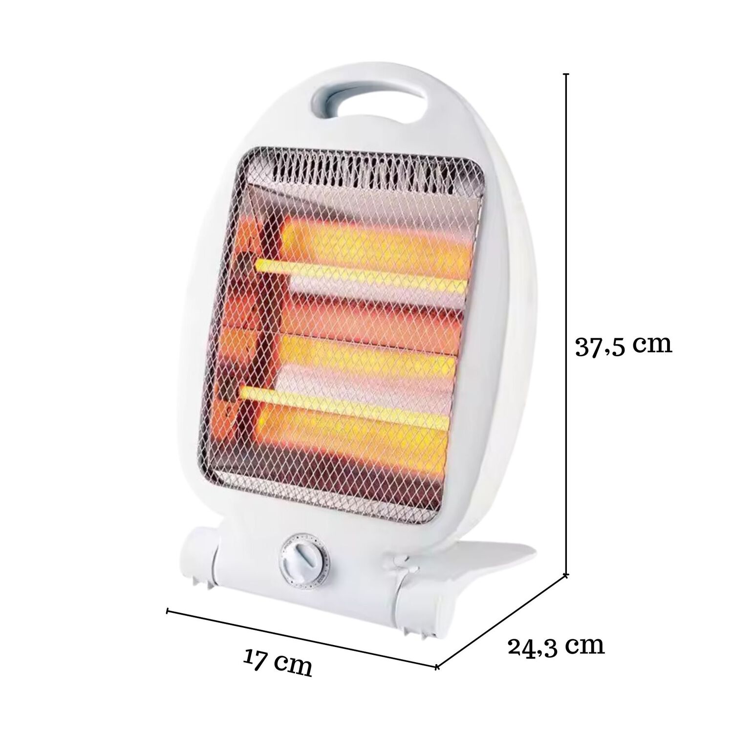 Calefactor Estufa Hal&oacute;geno 800w Bajo Consumo Oficina image number 1.0