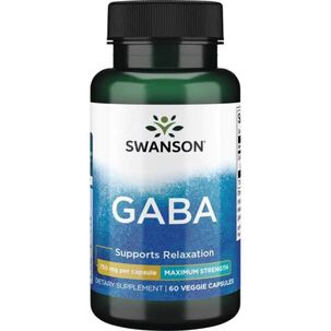Gaba 750 Mg 60 Veggie C&aacute;psulas