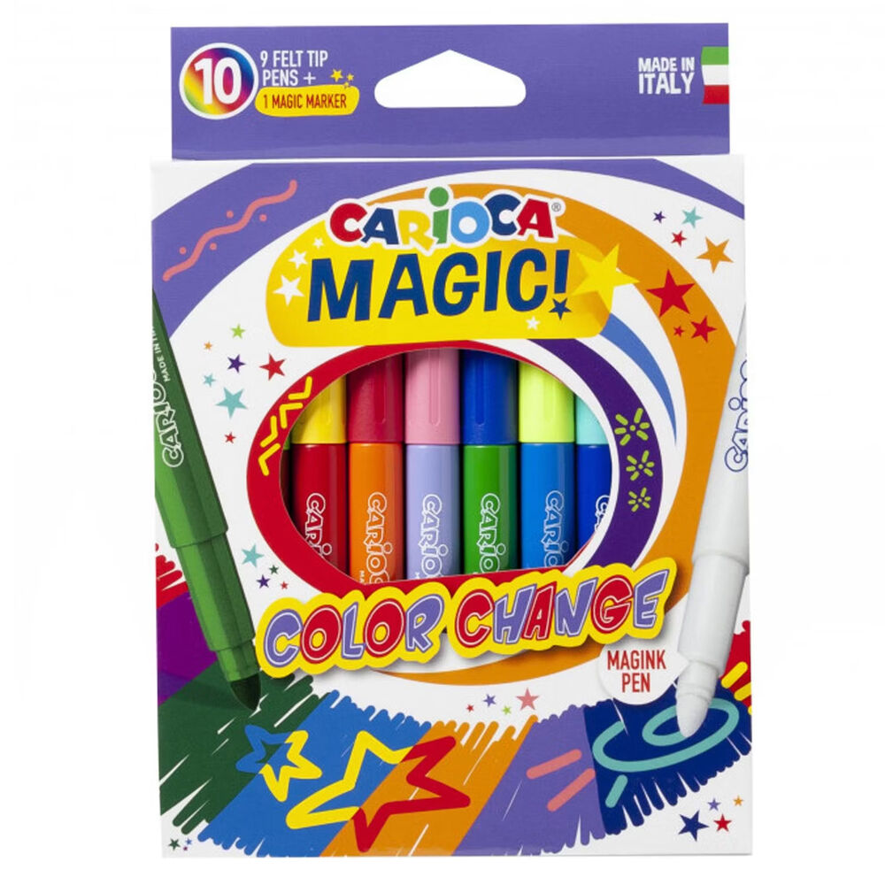 Plumones Colorchange 10 Colores Carioca - Ps image number 0.0