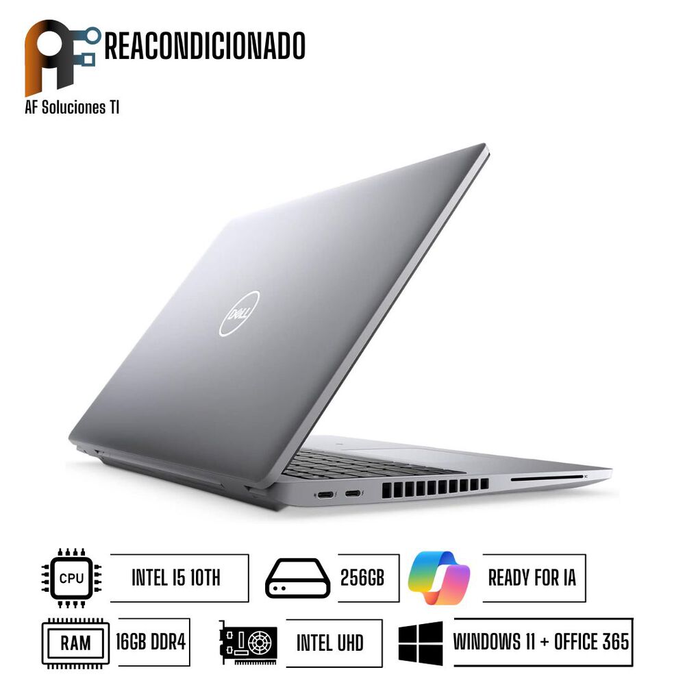 Notebook Dell Latitude 5510 (i5 10th - 16gb - 256gb) (win 11-office365) Openbox image number 2.0