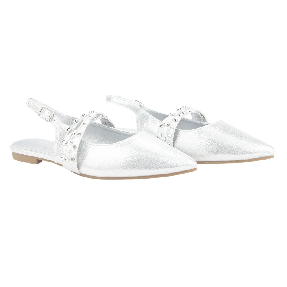 Ballerina Chalada Mujer Maris-6 Plateado Casual image number 4.0