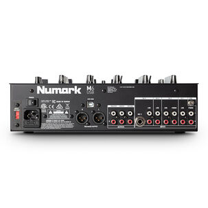 Mezclador Scratch 3 Canales Para Djs M6 Usb Black - Numark