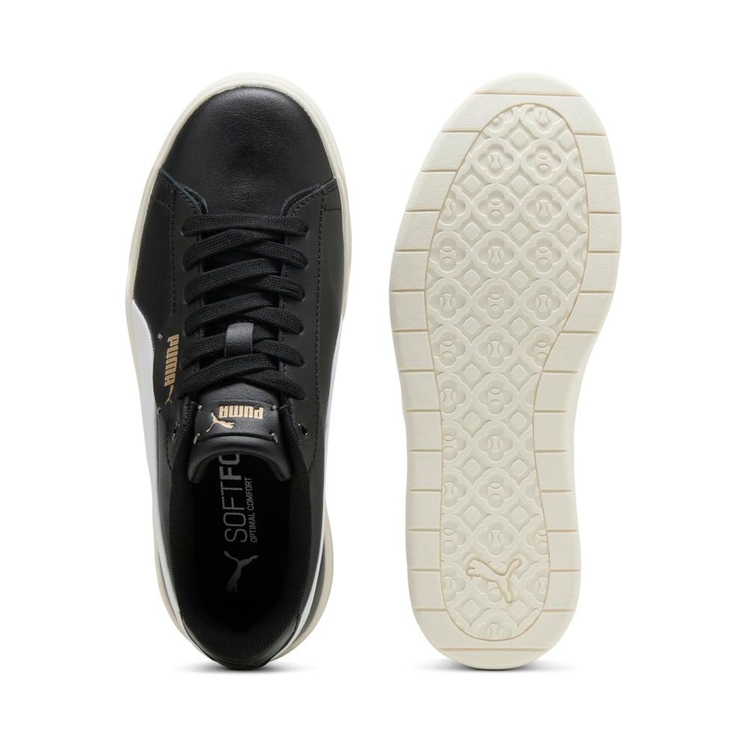Zapatilla Urbana Mujer Puma Smash Belle Negro image number 2.0