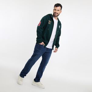 Jeans Tiro Medio Slim Hombre The King's Polo Club