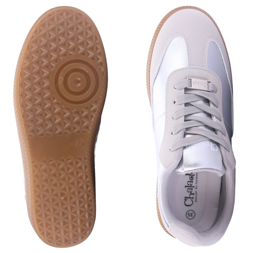 Zapatilla Mujer Urbano Plateado Chalada Antulow-1 image number 6.0