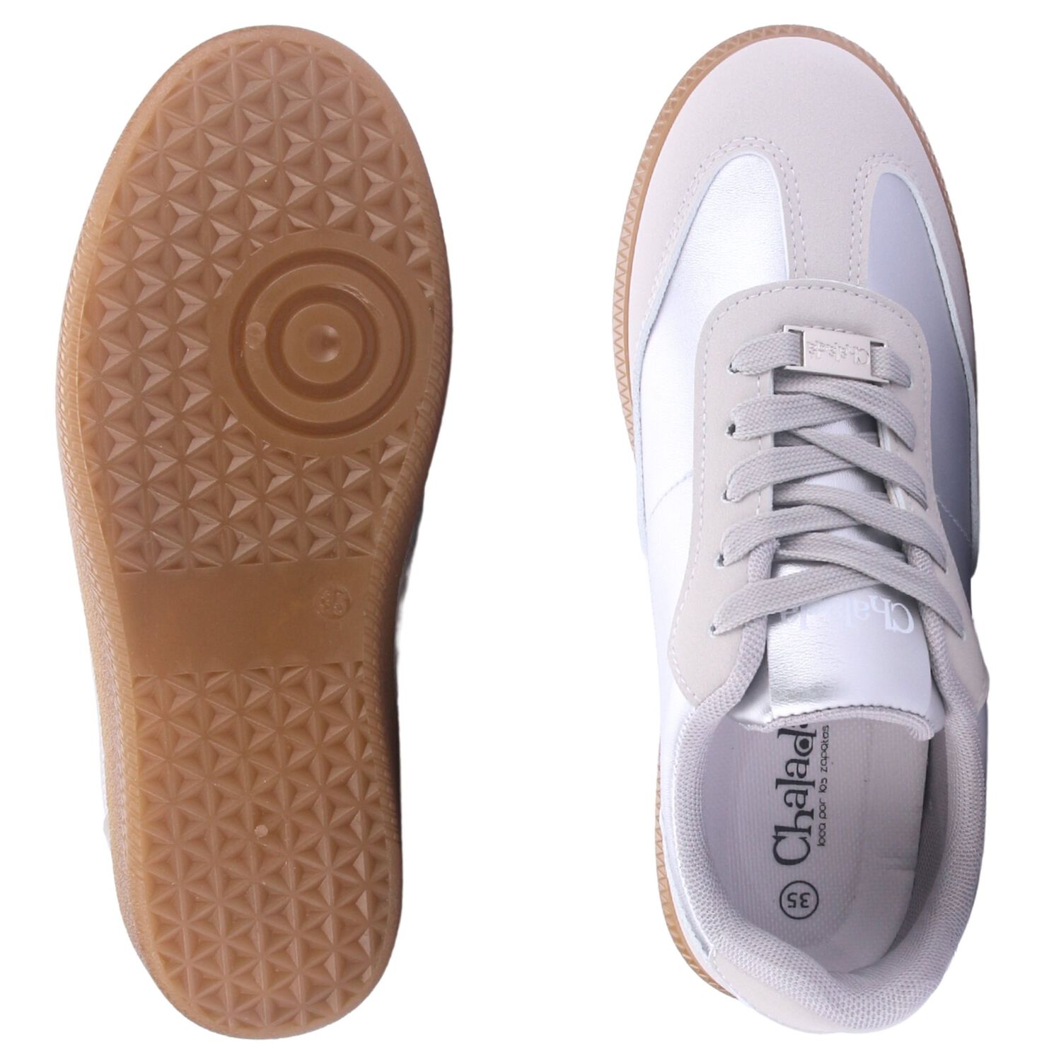 Zapatilla Mujer Urbano Plateado Chalada Antulow-1 image number 6.0