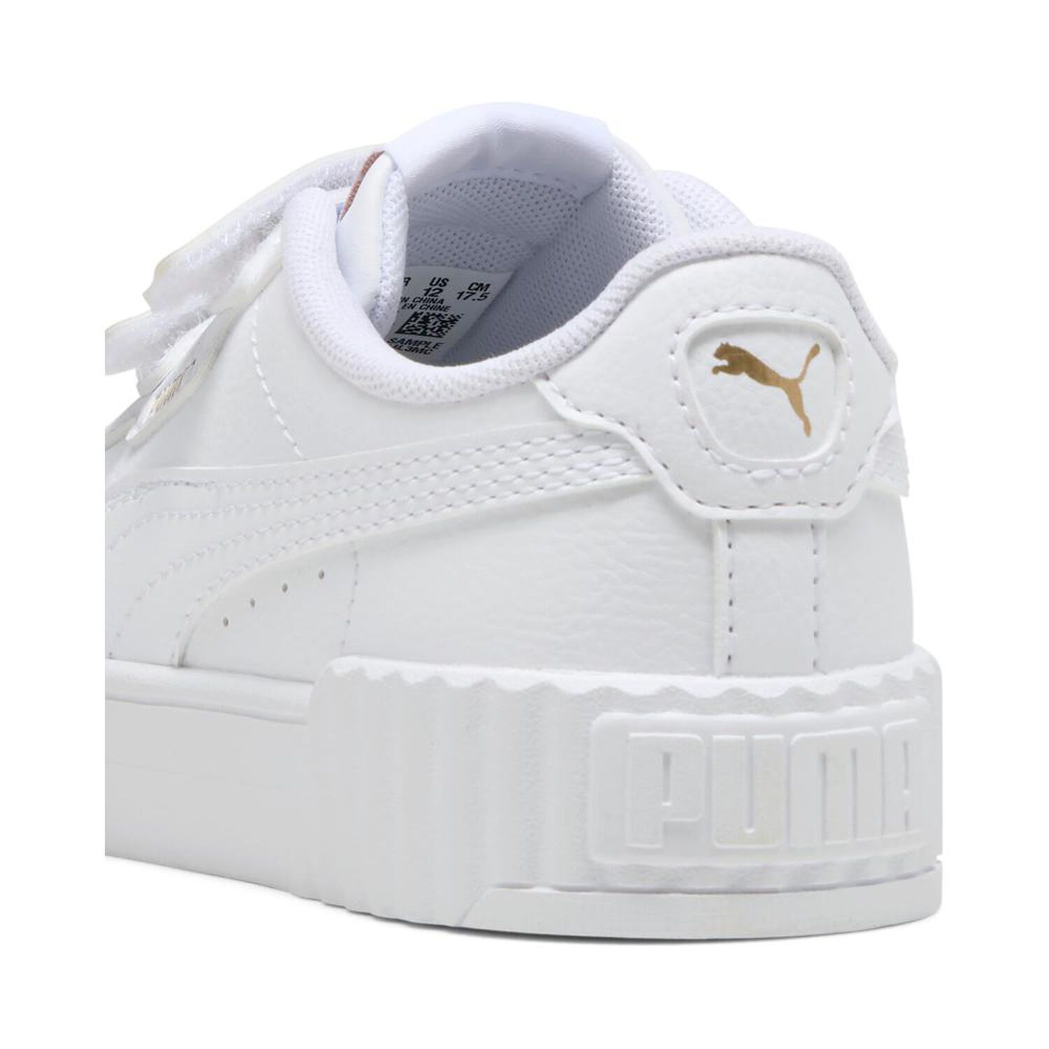 Zapatilla Infantil Ni&ntilde;a Puma Carina 3.0 V Ps Blanco image number 4.0