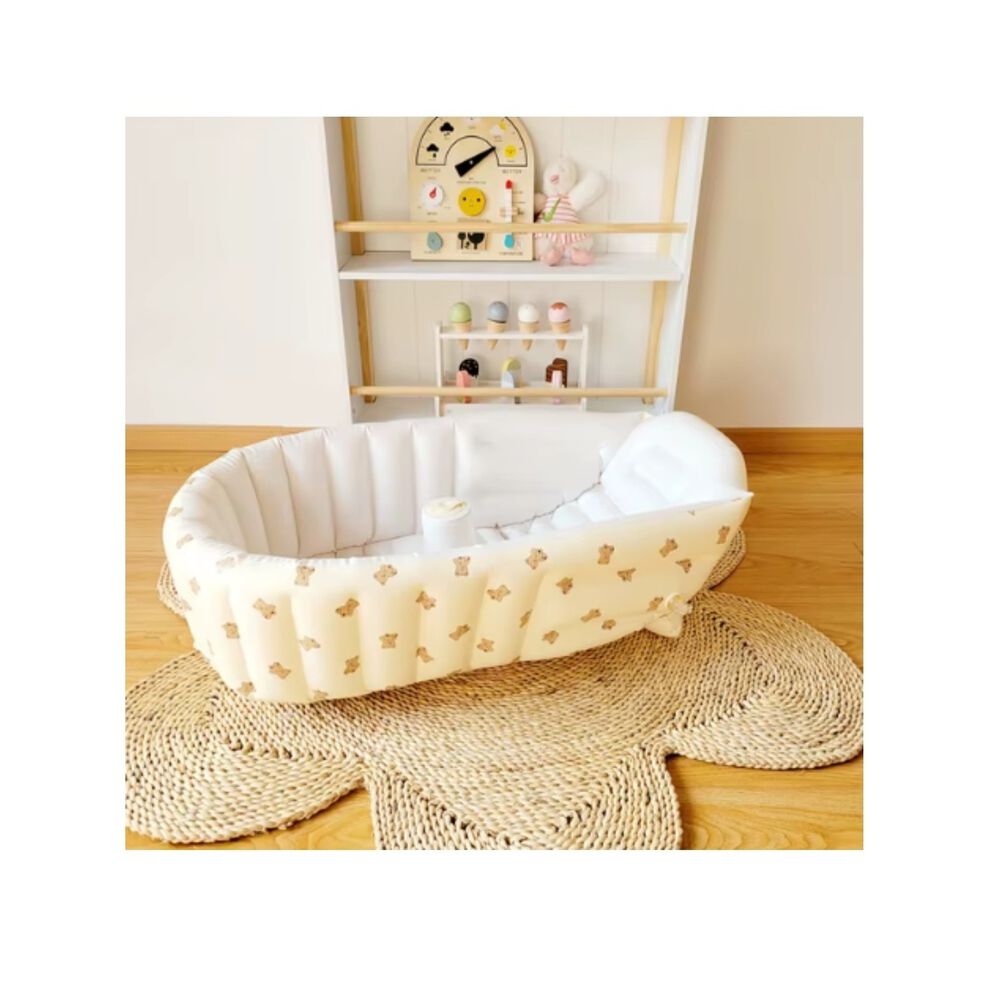 Ba&ntilde;era Inflable Piscina Bebes Antiresbalante C&oacute;moda Port&aacute;til image number 6.0