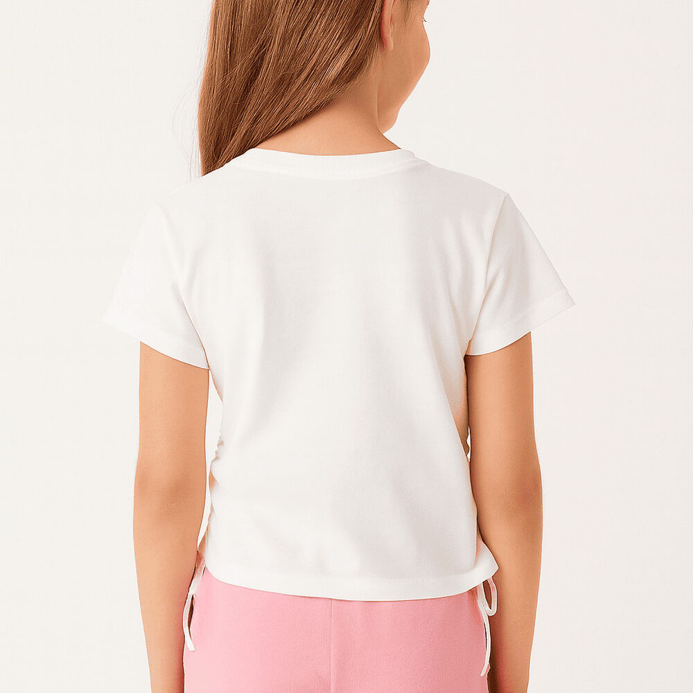 Polera Infantil Rosada Estampado Personaje image number 2.0