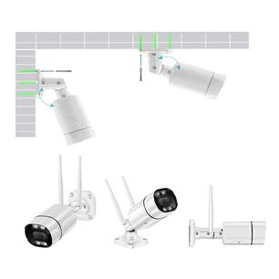 C&aacute;mara Seguridad Ip Exterior Interior Visi&oacute;n Nocturna Blanca