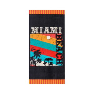 Toalla De Playa Casaideal Miami / 75 X 150 Cm