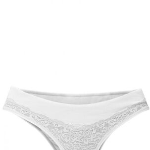 Calzón Para Embarazada Con Encaje Blanco 2rios