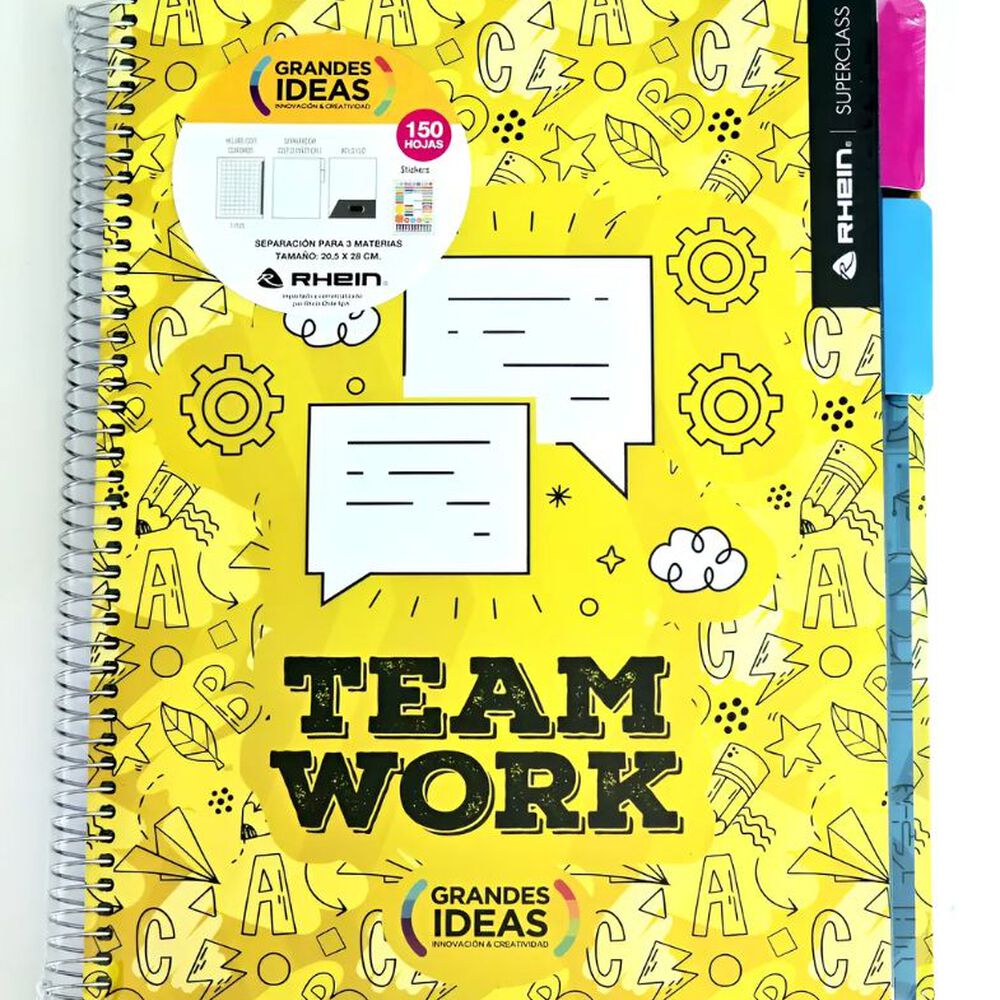 Cuaderno Grandes Ideas Carta 150 Hjs Rhein image number 0.0