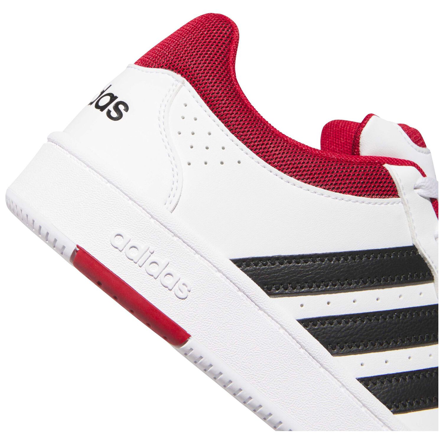 Zapatilla Basketball Hombre Adidas Hoops Classic Blanco image number 8.0