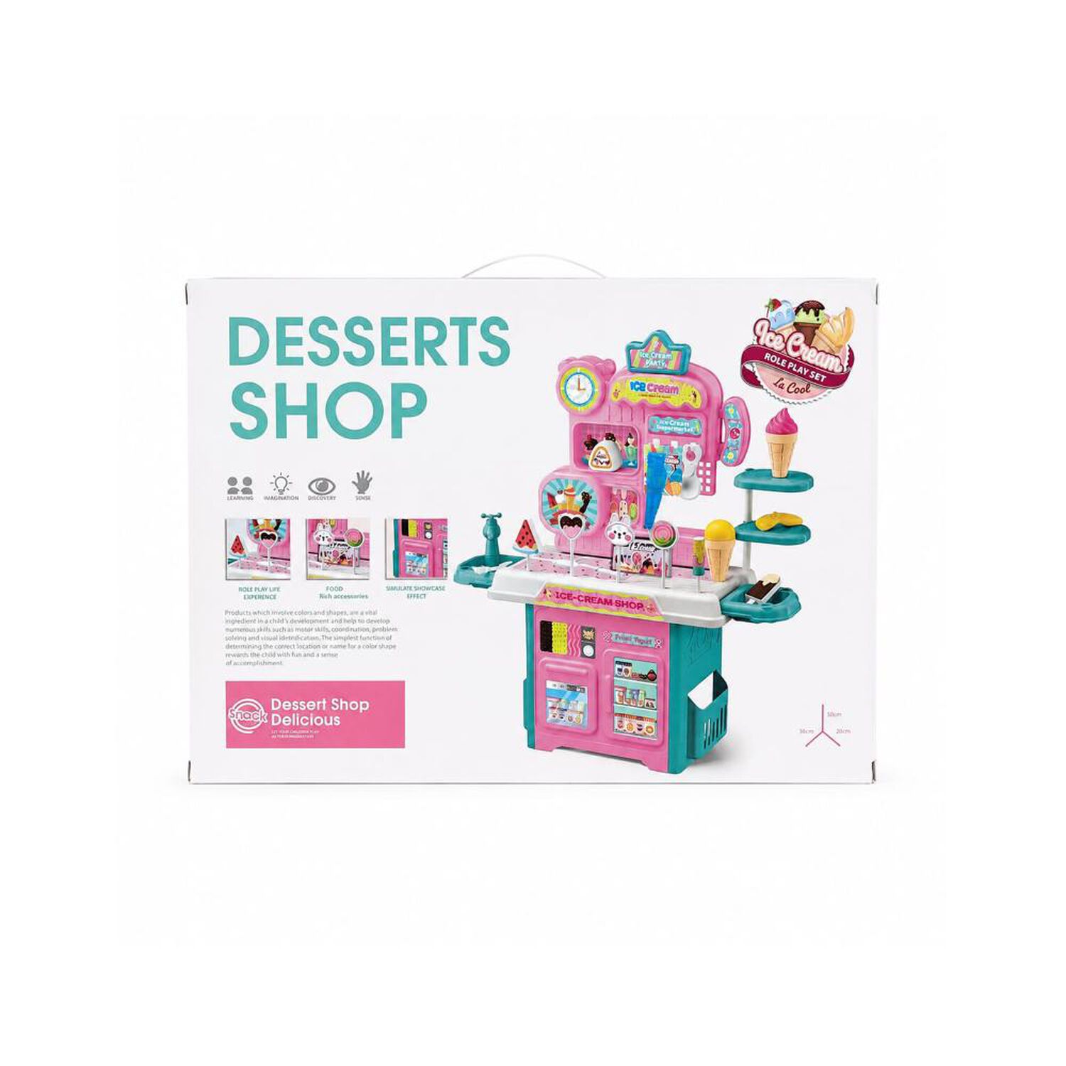 Roleplay Set De Doctor, Cocina, Postres Y Street Food Ass image number 4.0