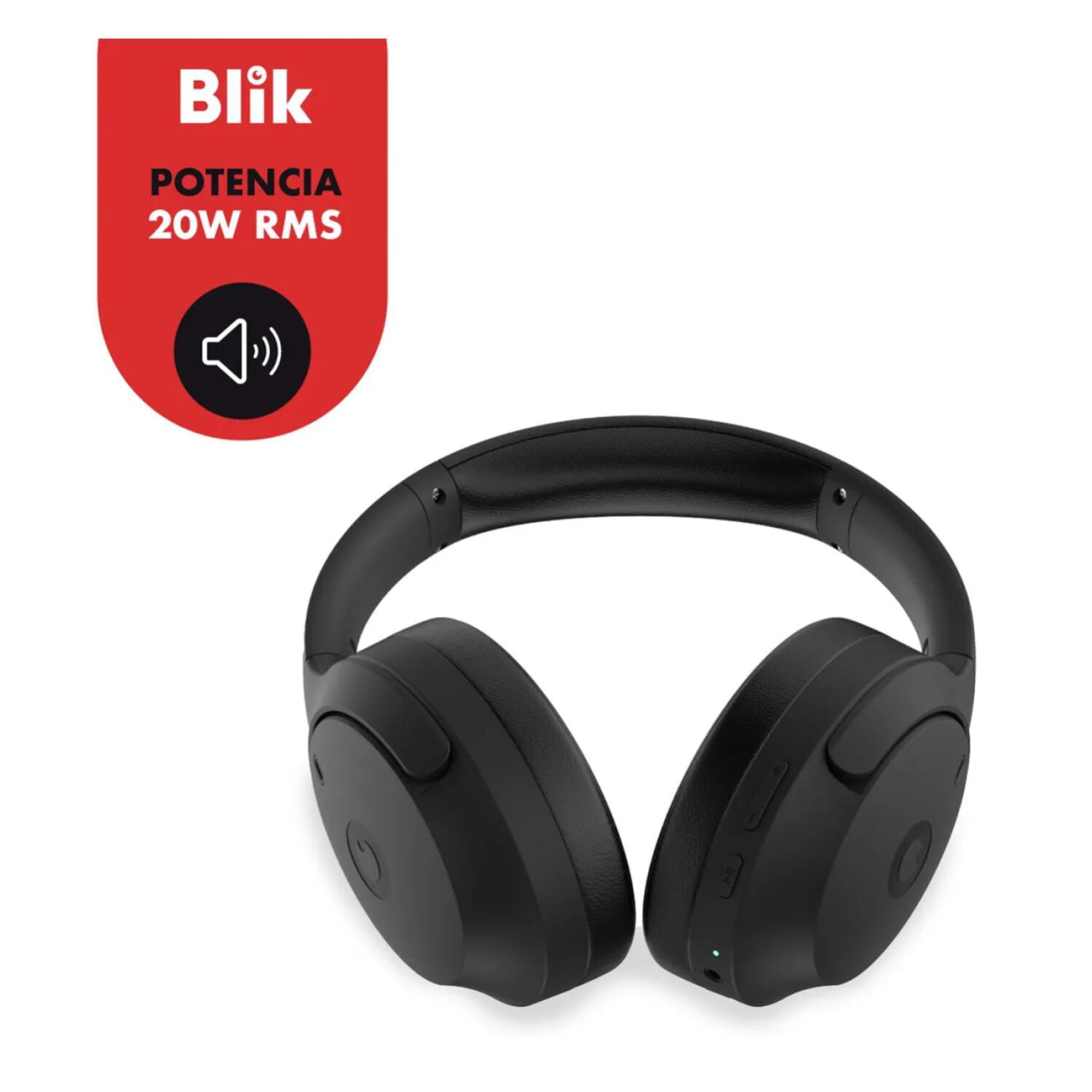 Audifonos Bluetooth Overear Plegables Negro 600 Essence Blik image number 2.0
